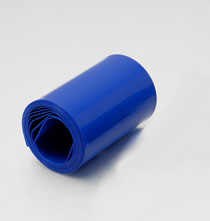 HP-LASHR-BL050 High Quality HEAT SHRINK TUBE for A123 Battery / Blue - 100cm long
